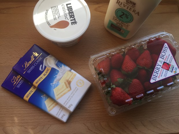 Strawberry Fraisier Trifles